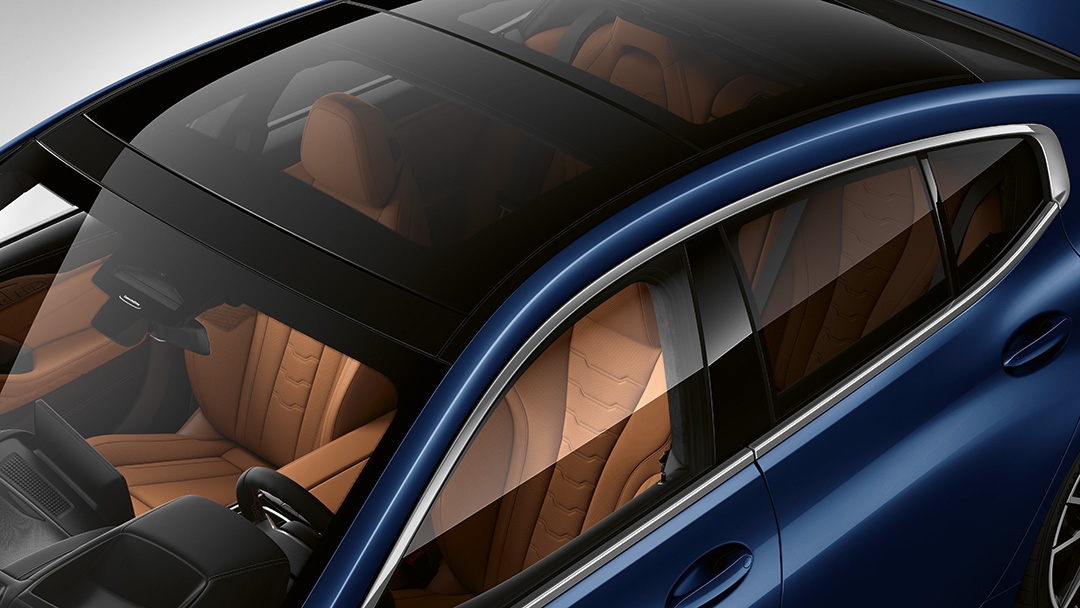 Панорамная стеклянная крыша